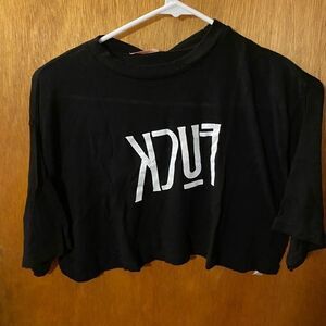 Daydream nation crop top